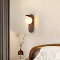 Icar Scandinavian Wooden Wall Light