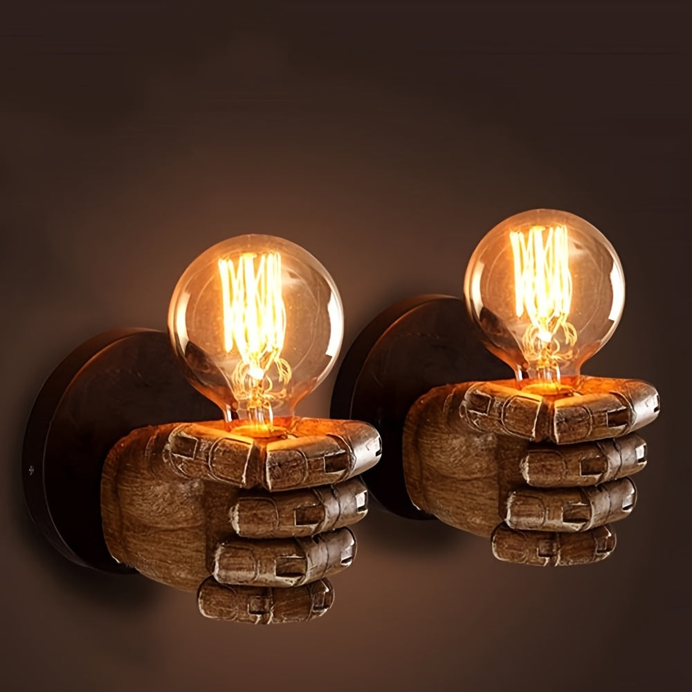 Sculptural Hand Wall Light