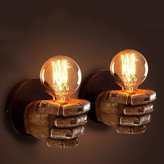 Sculptural Hand Wall Light