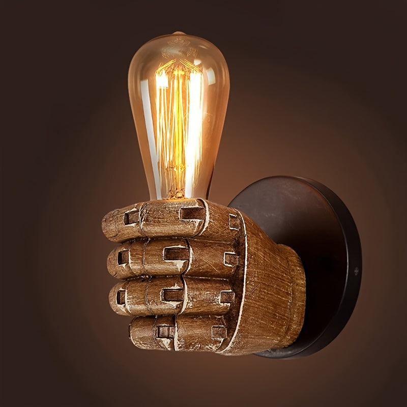 Sculptural Hand Wall Light