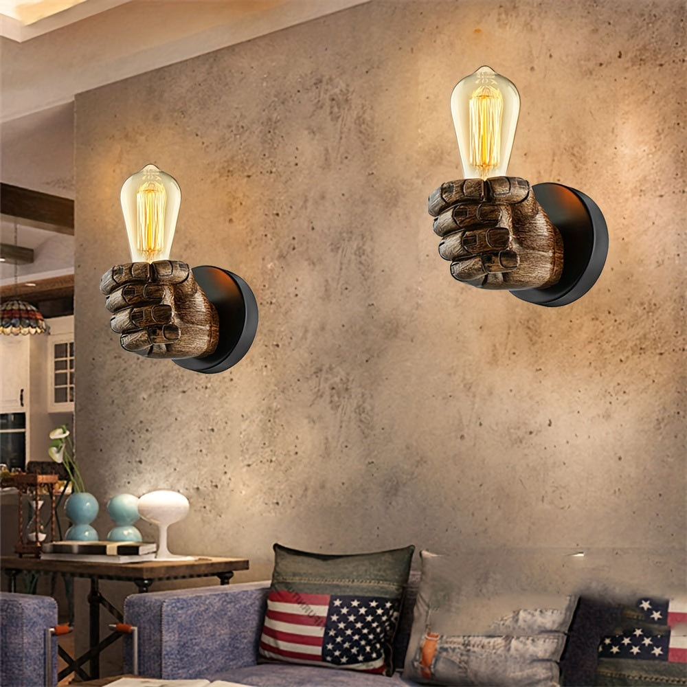 Sculptural Hand Wall Light